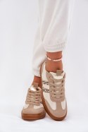 Buty Sportowe Model Satylies 1W-N16 Panterka/Beige - Step in style Step in style Buty Sportowe Model Satylies 1W-N16 Panterka/Beige - Step in style Step in style