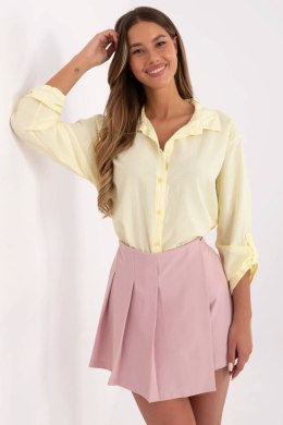 Koszula Damska Model MO-KS-1804.92 White/Yellow - Italy Moda Italy Moda