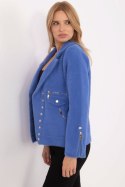 Kurtka Damska Model MBM-KR-250.77 Light Blue - MBM MBM Kurtka Damska Model MBM-KR-250.77 Light Blue - MBM MBM