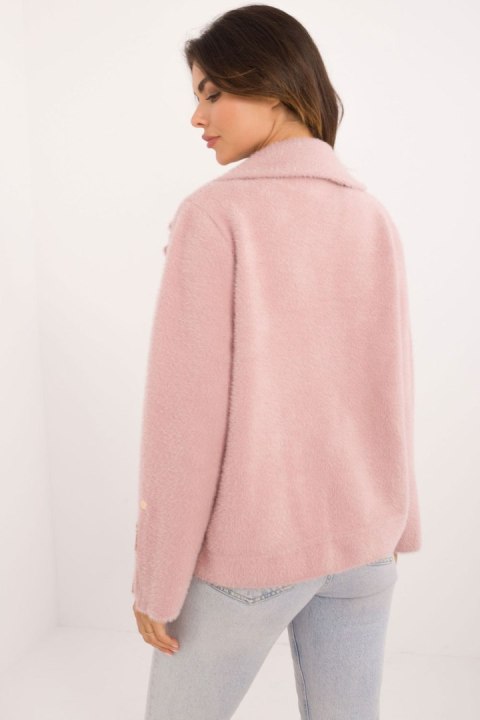 Kurtka Damska Model MBM-KR-250.77 Light Pink - MBM MBM Kurtka Damska Model MBM-KR-250.77 Light Pink - MBM MBM