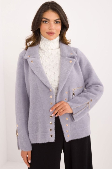 Kurtka Damska Model MBM-KR-250.77 Light Violet - MBM MBM Kurtka Damska Model MBM-KR-250.77 Light Violet - MBM MBM
