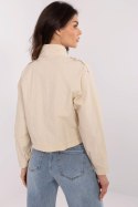 Kurtka Damska Model NM-KR-A2394.01 Beige - NM NM Kurtka Damska Model NM-KR-A2394.01 Beige - NM NM