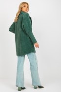 Płaszcz Damski Model MBM-PL-1517.00P Dark Green - MBM MBM Płaszcz Damski Model MBM-PL-1517.00P Dark Green - MBM MBM