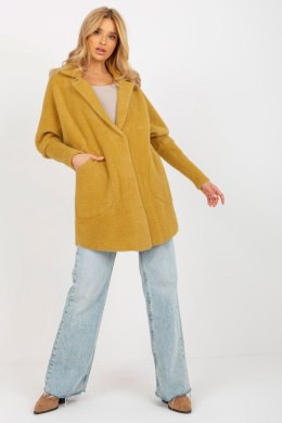 Płaszcz Damski Model MBM-PL-1517.00P Dark Yellow - MBM MBM