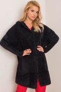 Płaszcz Damski Model MBM-PL-1518.95P Black - MBM MBM Płaszcz Damski Model MBM-PL-1518.95P Black - MBM MBM