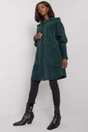 Płaszcz Damski Model MBM-PL-1518.95P Dark Green - MBM MBM Płaszcz Damski Model MBM-PL-1518.95P Dark Green - MBM MBM