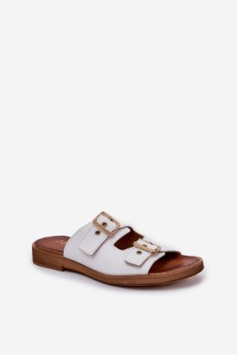 Sandał Klapki Model Zazoo 3020 White - Step in style Step in style