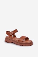 Sandały Model Evaretha Al17 Camel - Step in style Step in style Sandały Model Evaretha Al17 Camel - Step in style Step in style