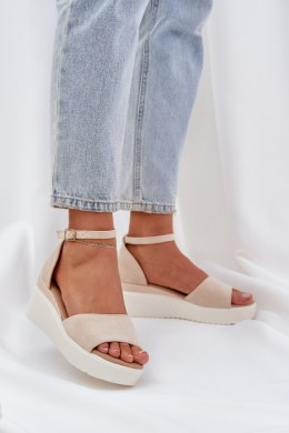 Sandały Model Gillifia JH519P Light Beige - Step in style Step in style