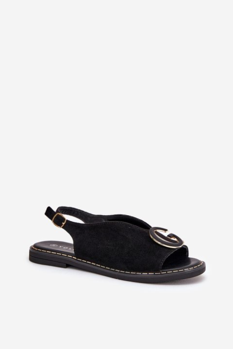 Sandały Model Haliones A8230 Black - Step in style Step in style Sandały Model Haliones A8230 Black - Step in style Step in style