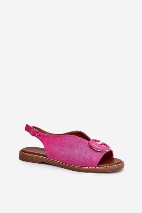 Sandały Model Haliones A8230 Pink - Step in style Step in style Sandały Model Haliones A8230 Pink - Step in style Step in style
