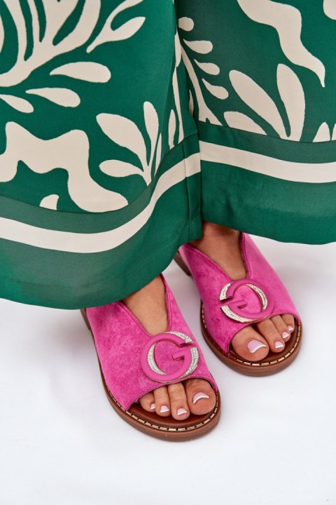 Sandały Model Haliones A8230 Pink - Step in style Step in style Sandały Model Haliones A8230 Pink - Step in style Step in style