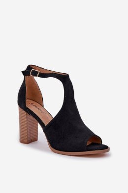 Sandały Model Lanadriena M392 Black - Step in style Step in style