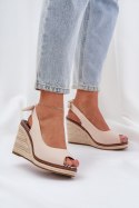 Sandały Model Nanalis M503 Beige - Step in style Step in style Sandały Model Nanalis M503 Beige - Step in style Step in style