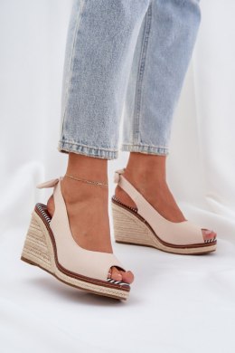 Sandały Model Nanalis M503 Beige - Step in style Step in style