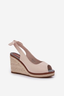 Sandały Model Nanalis M503 Beige - Step in style Step in style