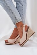 Sandały Model Nanalis M503 Beige - Step in style Step in style Sandały Model Nanalis M503 Beige - Step in style Step in style