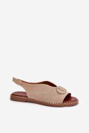Sandały Model Ralisses A8228 Beige - Step in style Step in style Sandały Model Ralisses A8228 Beige - Step in style Step in style