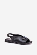Sandały Model Russona RMR2060-22 Black - Step in style Step in style Sandały Model Russona RMR2060-22 Black - Step in style Step in style