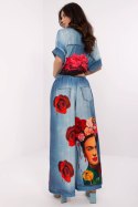 Spodnie Damskie Model DHJ-SP-19183-5.78 Blue - Italy Moda Italy Moda Spodnie Damskie Model DHJ-SP-19183-5.78 Blue - Italy Moda Italy Moda