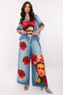 Spodnie Damskie Model DHJ-SP-19183-5.78 Blue - Italy Moda Italy Moda Spodnie Damskie Model DHJ-SP-19183-5.78 Blue - Italy Moda Italy Moda