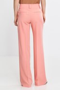 Spodnie wide leg z kantem SD112 Łosoś - Nife Nife Spodnie wide leg z kantem SD112 Łosoś - Nife Nife