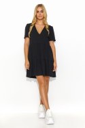Sukienka Model M819 Black - Makadamia Makadamia Sukienka Model M819 Black - Makadamia Makadamia