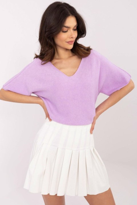 Sweter Damski Model MO-SW-0702.36 Light Violet - Italy Moda Italy Moda