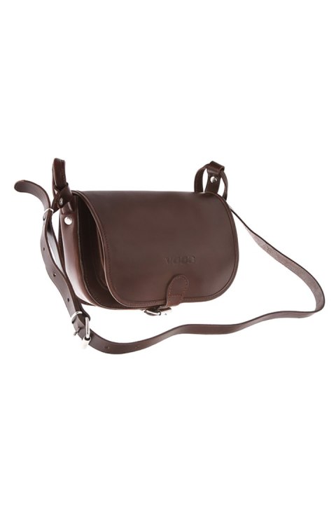 Torebka listonoszka skóra Vintage P26 Brown - Verosoft Verosoft Torebka listonoszka skóra Vintage P26 Brown - Verosoft Verosoft
