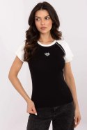 Tshirt Damski Model NM-TS-V7940.17 Black/White - NM NM