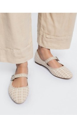 Damskie Baleriny ELIORA ? BEIGE - Inello Inello