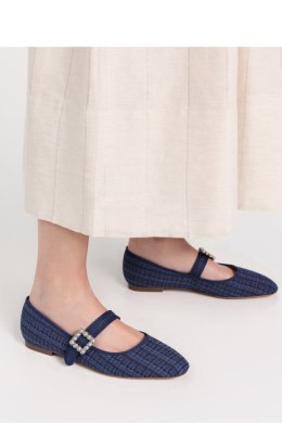Damskie Baleriny ELIORA ? BLUE - Inello Inello