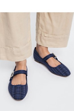 Damskie Baleriny ELIORA ? BLUE - Inello Inello