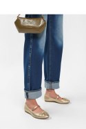 Damskie Baleriny ELVINA - GOLD - Inello Inello Damskie Baleriny ELVINA - GOLD - Inello Inello