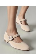 Damskie Baleriny FINDLAY ? BEIGE - Inello Inello Damskie Baleriny FINDLAY ? BEIGE - Inello Inello