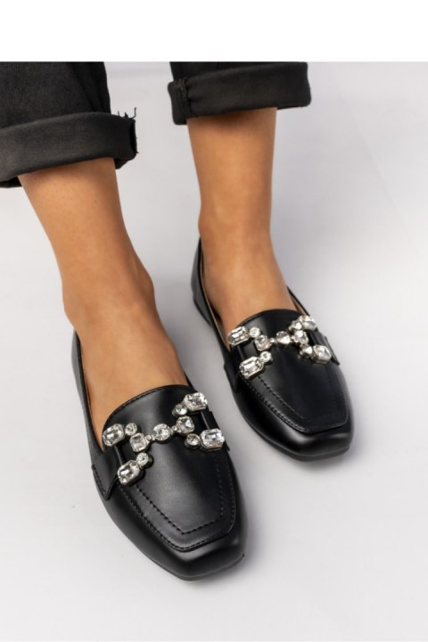 Damskie Mokasyny ELEA BLACK - Inello Inello Damskie Mokasyny ELEA BLACK - Inello Inello