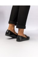 Damskie Mokasyny ELEA BLACK - Inello Inello Damskie Mokasyny ELEA BLACK - Inello Inello
