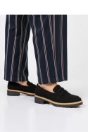 Damskie Mokasyny LORIEN BLACK - Inello Inello Damskie Mokasyny LORIEN BLACK - Inello Inello