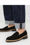 Damskie Mokasyny LORIEN BLACK - Inello Inello Damskie Mokasyny LORIEN BLACK - Inello Inello