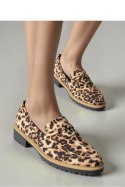 Damskie Mokasyny LORIEN LEOPARD - Inello Inello Damskie Mokasyny LORIEN LEOPARD - Inello Inello