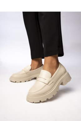 Damskie Mokasyny VIA GIULIA BEIGE - Inello Inello