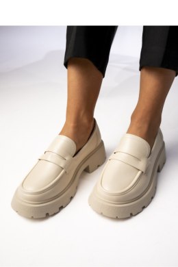 Damskie Mokasyny VIA GIULIA BEIGE - Inello Inello