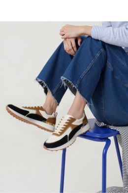 Damskie Sneakersy ARMY WHITE BLACK - Inello Inello