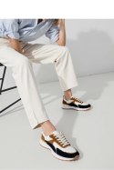 Damskie Sneakersy ARMY WHITE BLACK - Inello Inello Damskie Sneakersy ARMY WHITE BLACK - Inello Inello