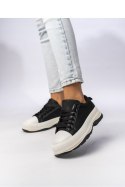Damskie Sneakersy ASTORIA BLACK - Inello Inello Damskie Sneakersy ASTORIA BLACK - Inello Inello