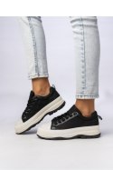 Damskie Sneakersy ASTORIA BLACK - Inello Inello Damskie Sneakersy ASTORIA BLACK - Inello Inello
