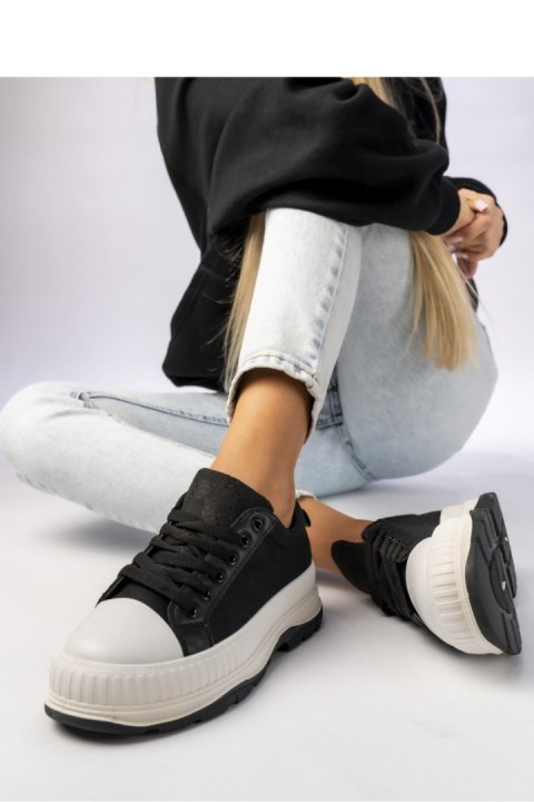 Damskie Sneakersy ASTORIA BLACK - Inello Inello Damskie Sneakersy ASTORIA BLACK - Inello Inello