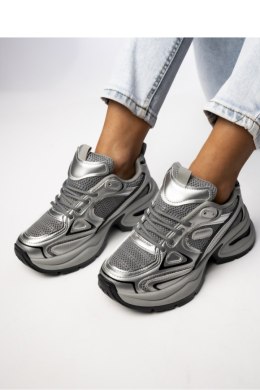 Damskie Sneakersy ASTORIA SILVER/GREY - Inello Inello