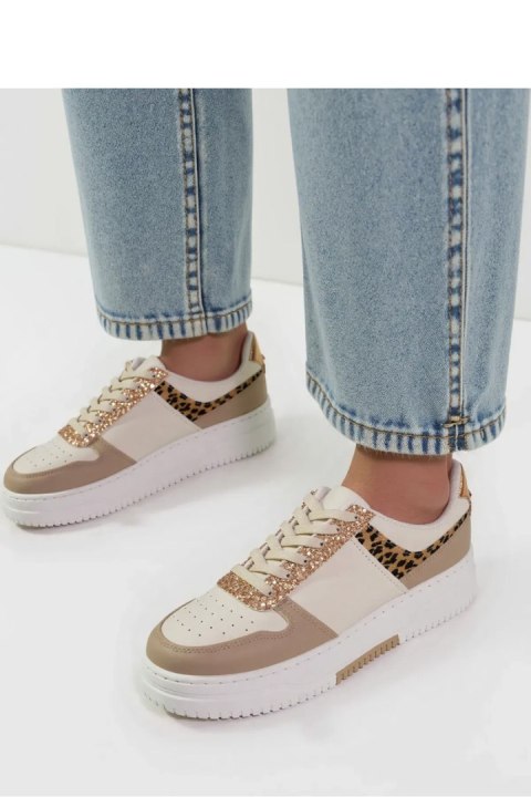 Damskie Sneakersy ASTRYA KHAKI - Inello Inello Damskie Sneakersy ASTRYA KHAKI - Inello Inello