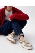 Damskie Sneakersy ASTRYA KHAKI - Inello Inello Damskie Sneakersy ASTRYA KHAKI - Inello Inello